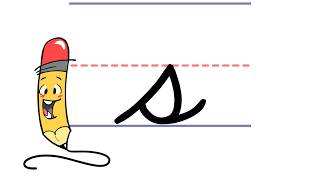 Pencil Pete's Cursive Writing - Lowercase s (Sketch Edition) Update
