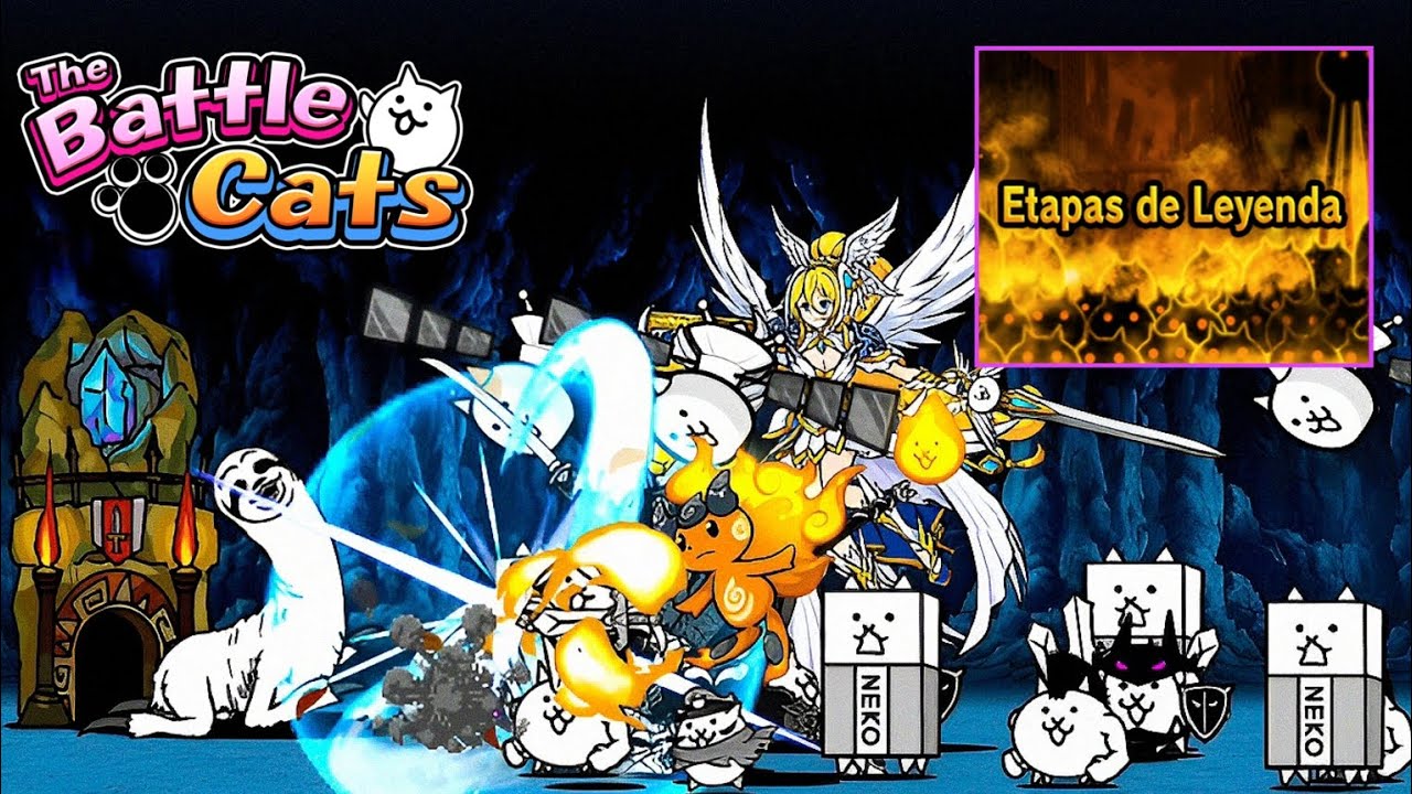 Vamos a Etapas de Leyenda - The Battle Cats.