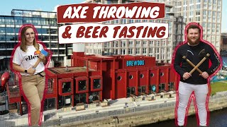 Axe Throwing and Beer Tasting in Brewdog | Dublin's Docklands