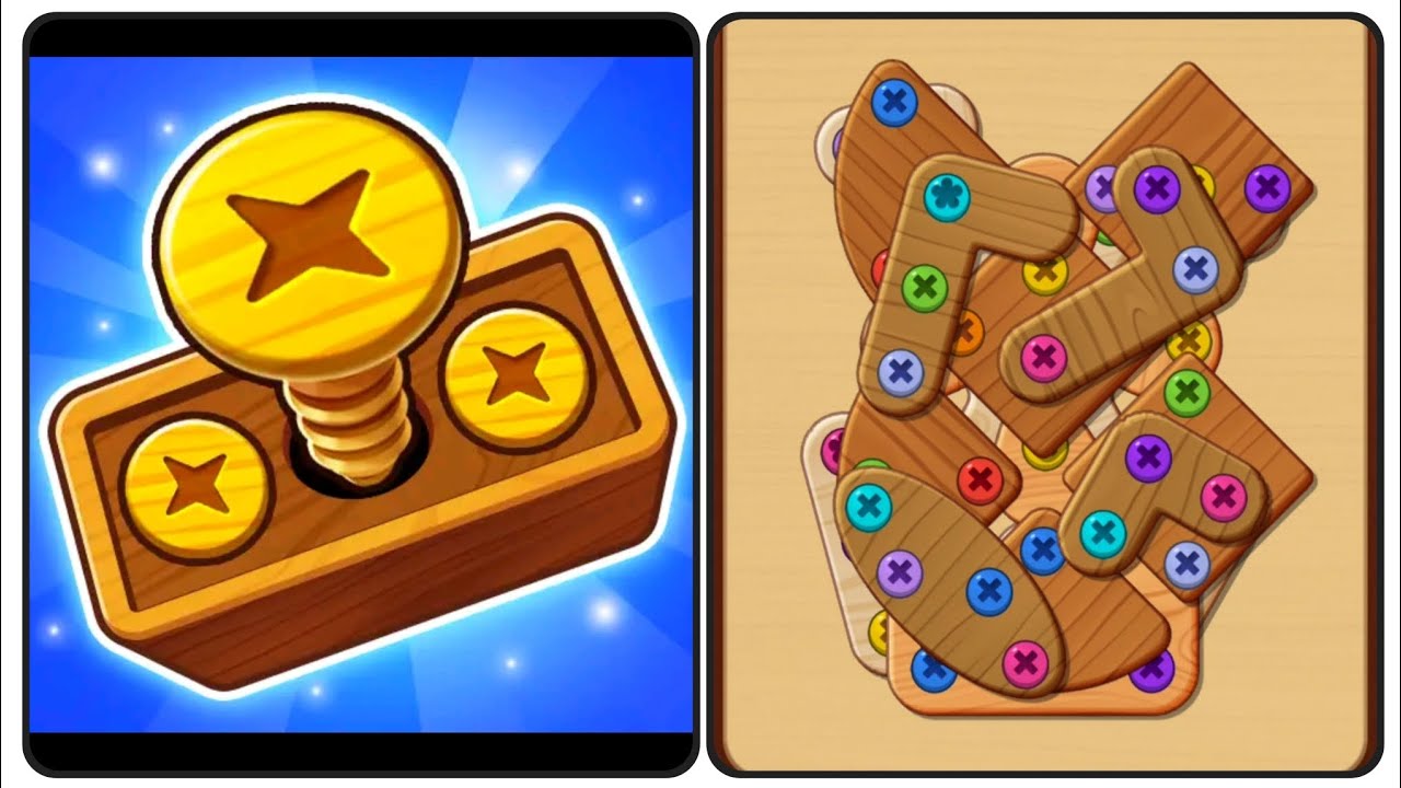 Color Wood Screw Puzzle Answers || Color Wood Screw Level 98 Game