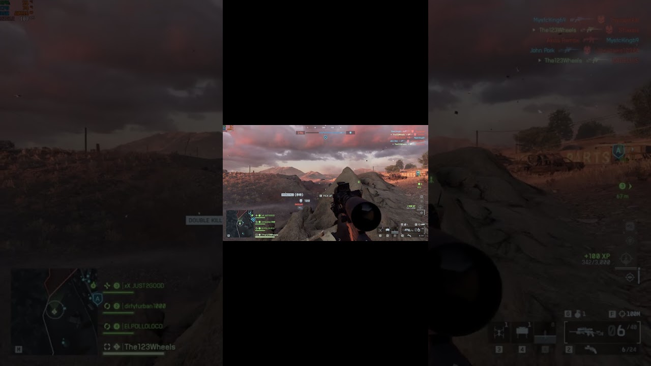 Top 0 1% sniper in BF6 43 3 HIGHLIGHT video P1