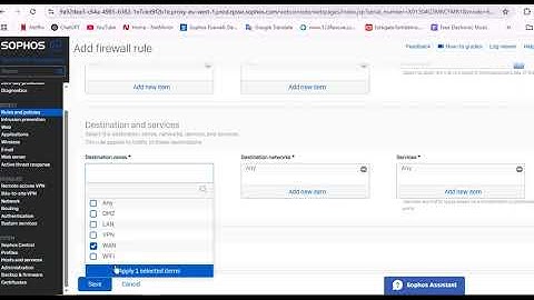 Sophos Firewall Accessing the Web Admin Console #sophos #cybersecurity #education #learning