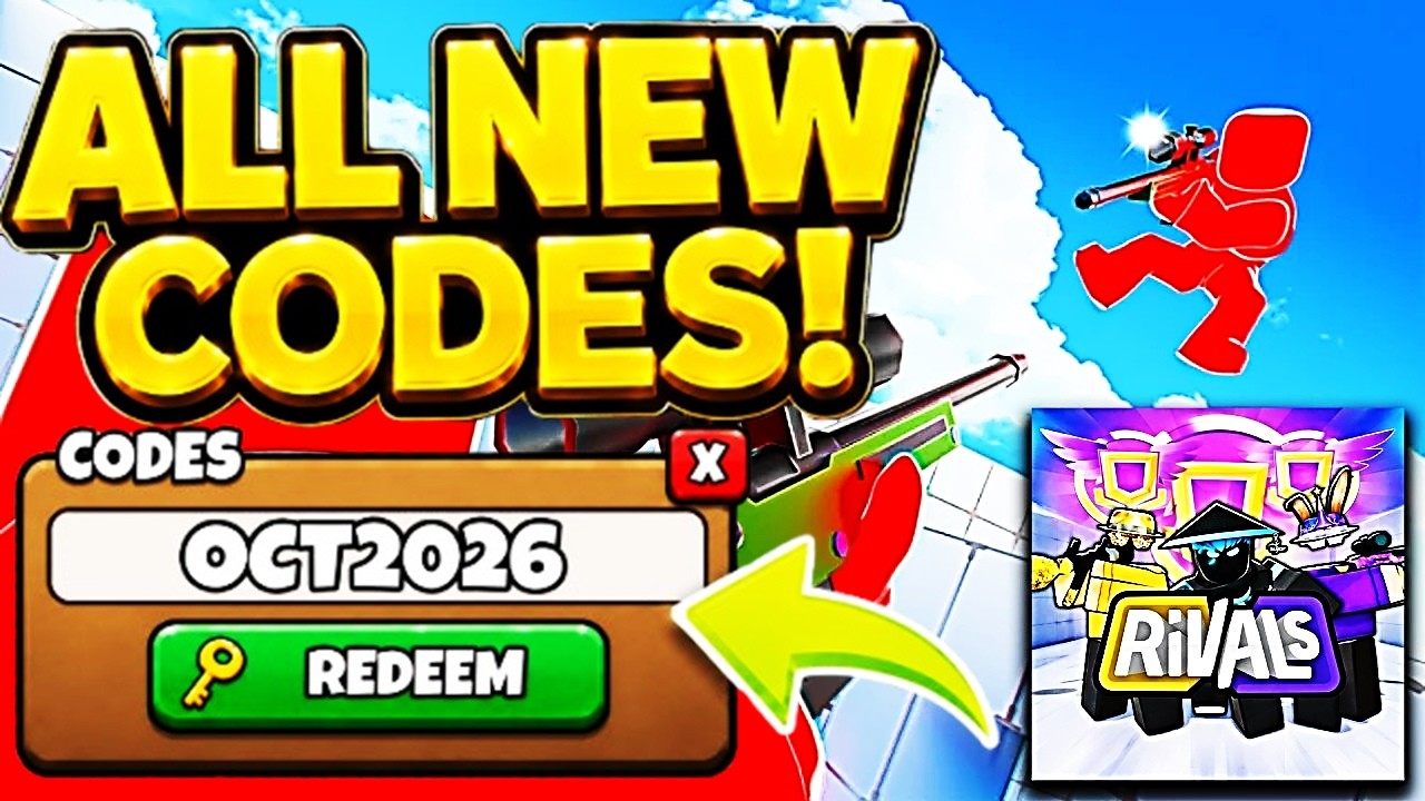 NEW UPDATE ALL WORKING RIVALS CODES FOR OCTOBER 2026 - YouTube