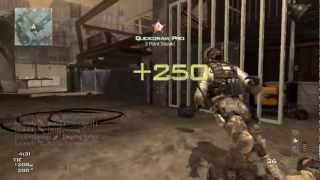 MW3: 4 Men Throwing knife feed