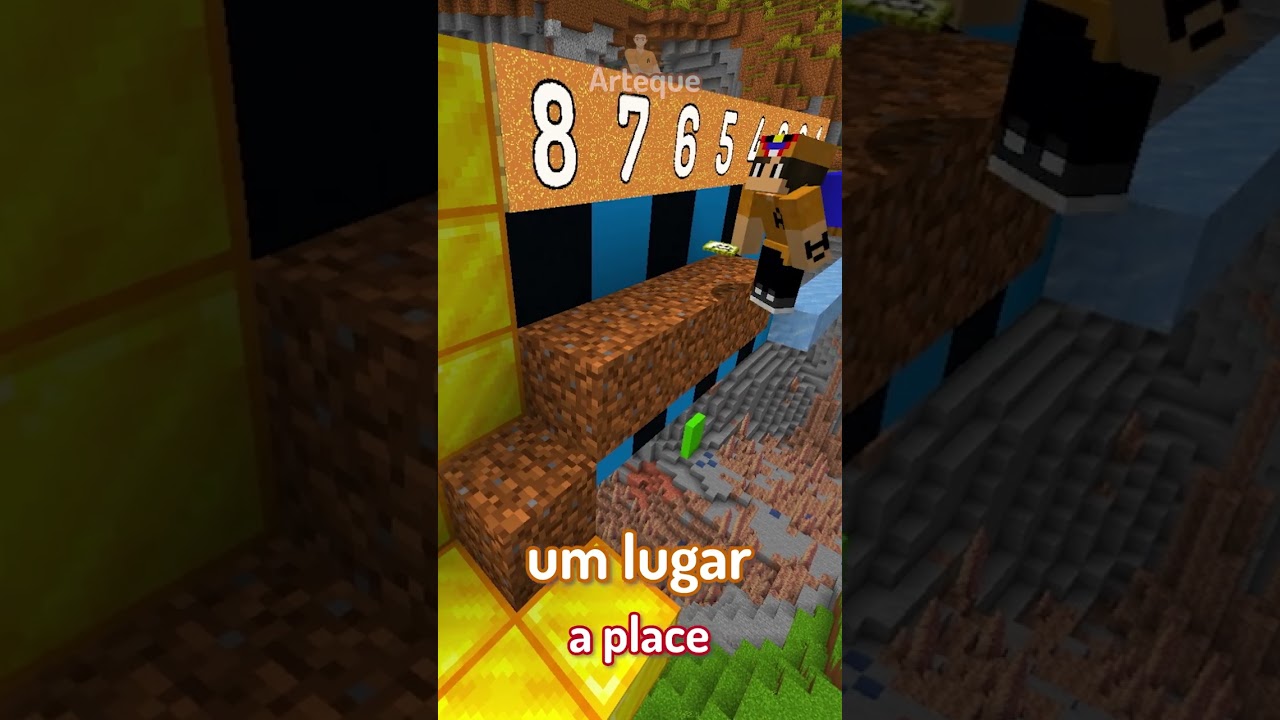 O Pulo IMPOSSÍVEL do Minecraft! #unitedsmp