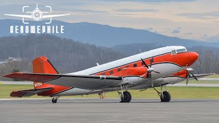 Download Lagu Basler BT-67 (DC-3) \u0026 Swiftair 737-400 Rainy Day Departures 04Dec20 MP3