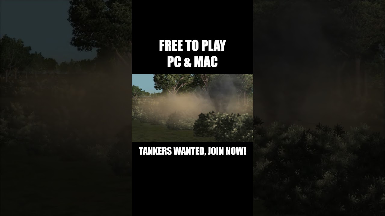 Command a Tank in WWII Online 