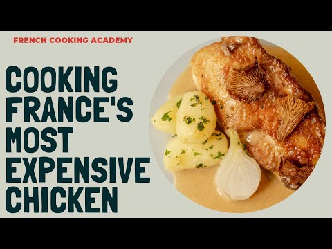 Cooking and tasting the most expensive chicken in France (Bresse poulard)
