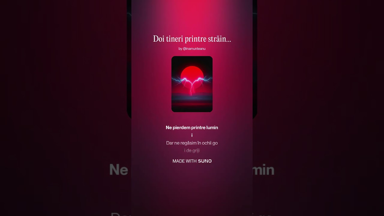 Doi tineri printre străini