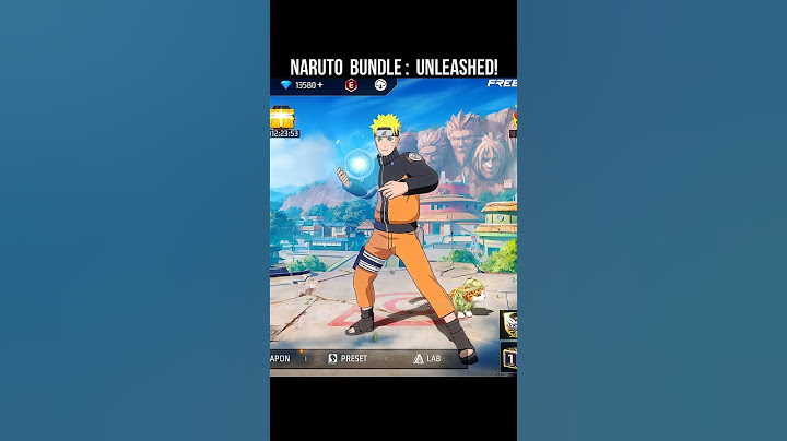 Naruto Bundle Power 🔥 Free Fire Naruto Bundle Spin | Naruto Ascension Event #srikantaff