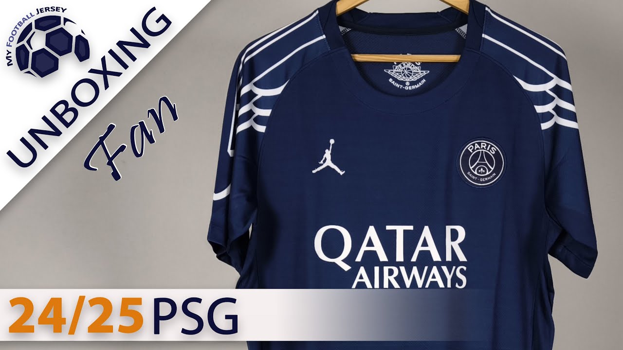 Обзор четвёртой футболки ПСЖ 24/25 (Minejerseys) для фанатов