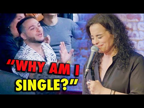 Annoying guy asks comic why he's single | Cut from the Jessica Kirson Crowd Work Special
