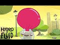 Balloon Blowing | HYDRO and FLUID | Funny Cartoons for Children