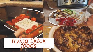 testing viral tiktok food hacks