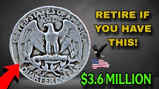 Most Valuable Quarters In Circulation! Super Rare Washington Quarter Dollar Coins in the World!