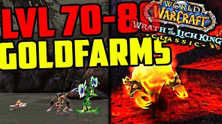 Goldfarms To Do While Leveling in WOTLK Classic!