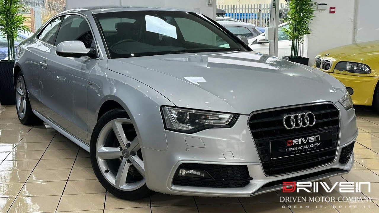 IMMACULATE! AUDI A5 SLINE 1.8 TFSI 2DR COUPE + FSH + FREE DELIVERY TO YOUR DOOR !!