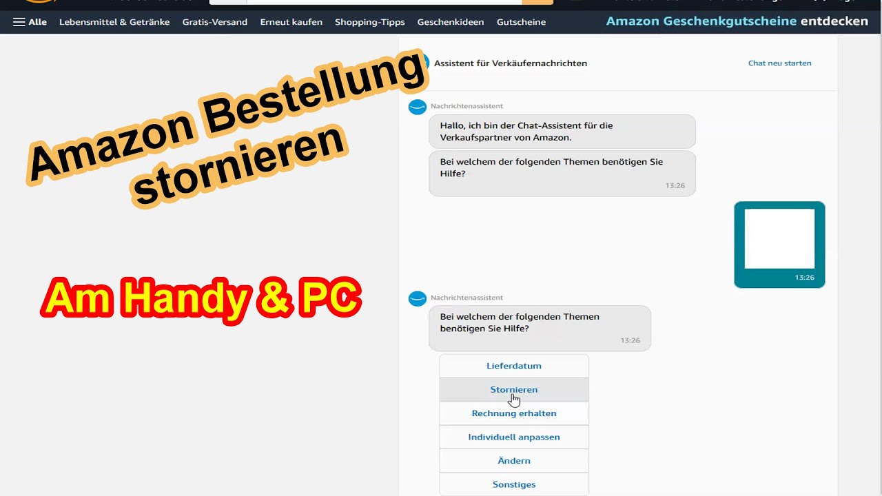 Wie Storniere Ich Eine Bestellung Bei Amazon Amazon Bestellung stornieren / ändern Anleitung – Wie lösche & ändere