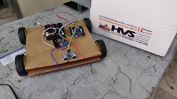 Emergency Braking System using Arduino UNO and Ultrasonic sensor