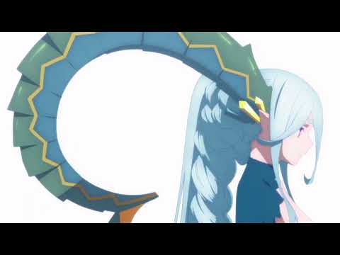 Грустный момент. Фудзимару и Тиамат (Fate/Grand Order: Zettai Majuu Sensen Babylonia)