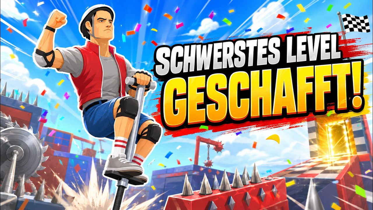 Happy Wheels: Das schwerste Pogo Man Level💀🔥