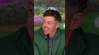 Rory says winning the Masters was “all relief”