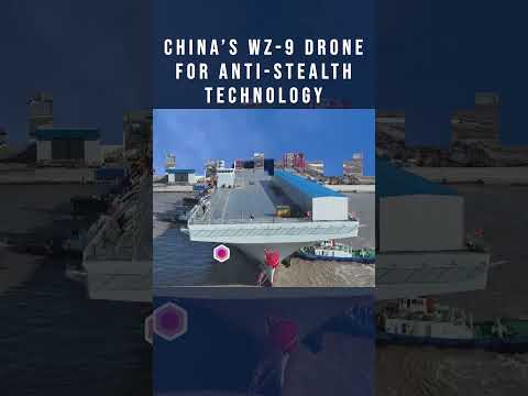 China’s WZ-9 Divine Eagle Anti-Stealth Drone #chinamilitary #stealth #paffalcons