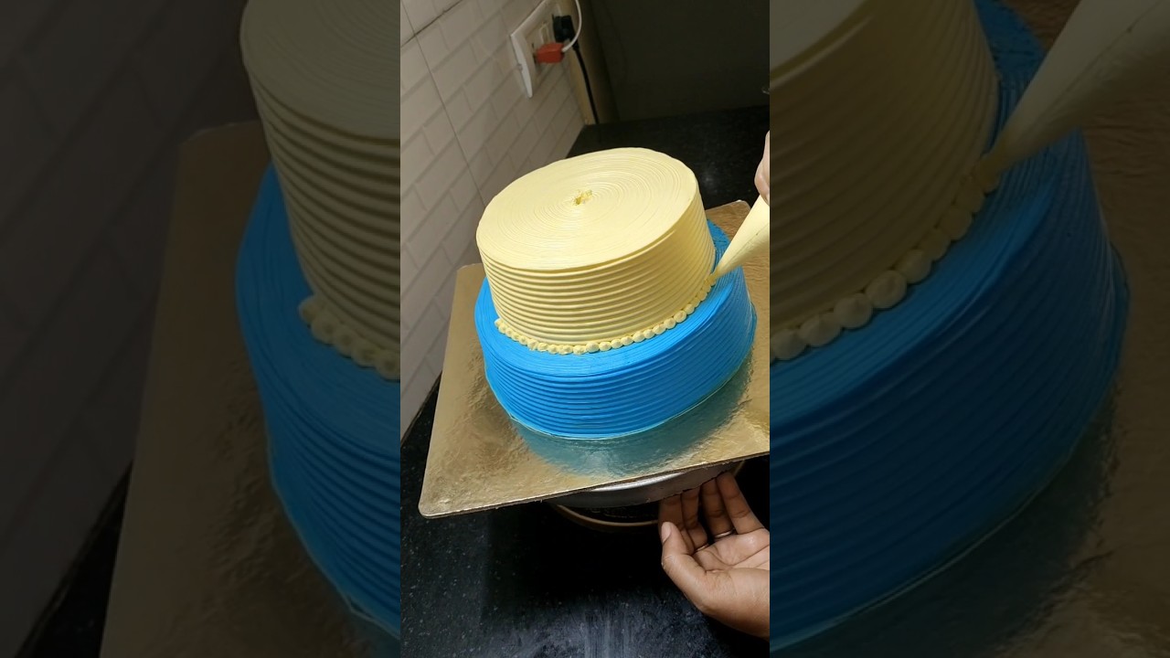 birthday special 2 tier Doraemon cake design