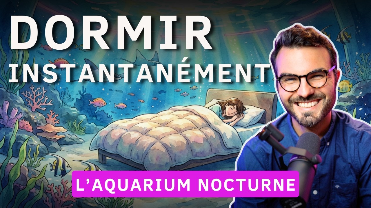 Hypnose pour DORMIR : L'Aquarium Nocturne (Immersion Profonde)