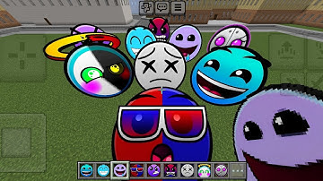 Lobotomy Nextbots V3 Update | Geometry Dash Difficulty Faces | MCPE