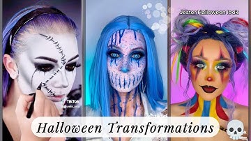 Halloween Makeup Transformations 👻✨ | Spooky Glow-Ups & Satisfying ASMR Compilation