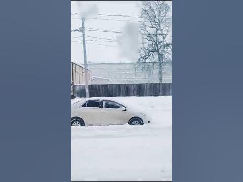 О.Сахалин. Снегопад 20.12.2023г. - YouTube