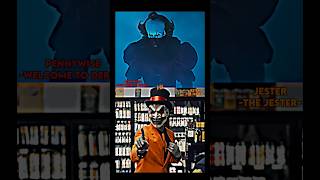 Pennywise(Welcome To Derry) Vs Jester(The Jester) #pennywise #thejester #vsbattle #edit