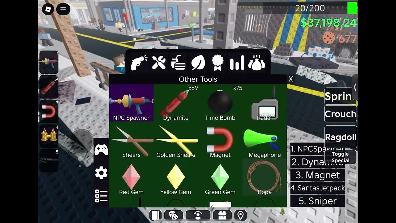 Ultimate town sandbox manhunt