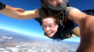 Hannah Jabaley Goes Skydiving