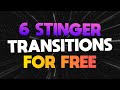 6 stinger transitions for free download