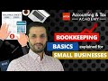 Bookkeeping basics for small business with xero example