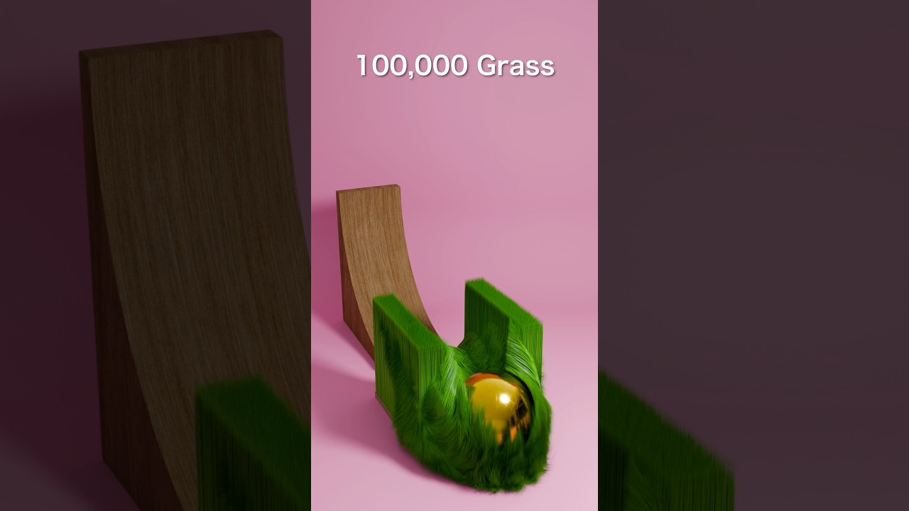 100,000 Grass vs Golden Ball