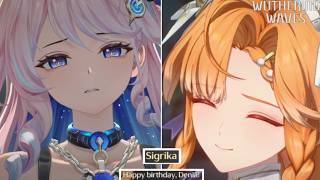 Sigrika knows something is wrong (JP Dub) | Wuthering Waves (Denia Character Quest)
