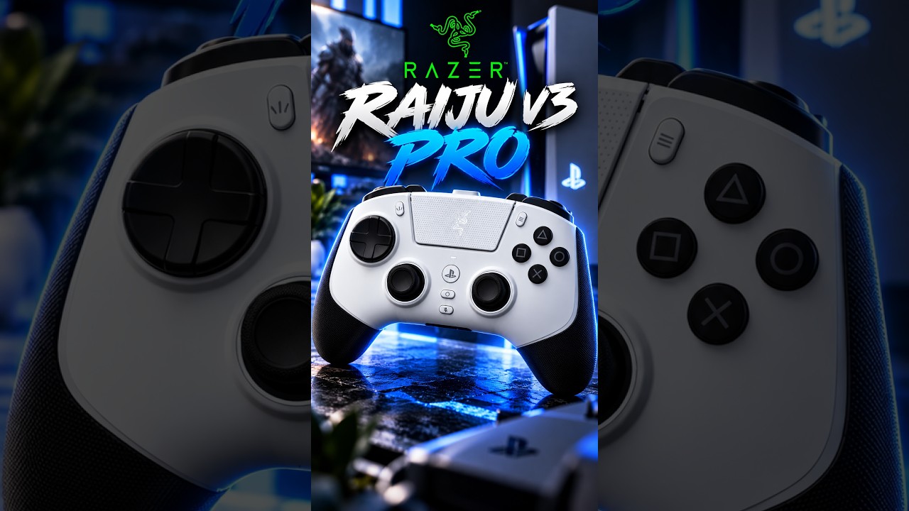 The BEST NEW PS5 & PC Pro Controller - Razer Raiju V3 Pro