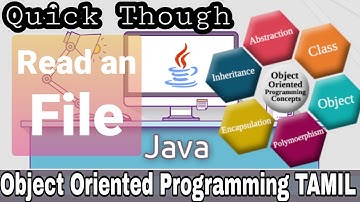 How to read an file useing java in tamil | Quick Through