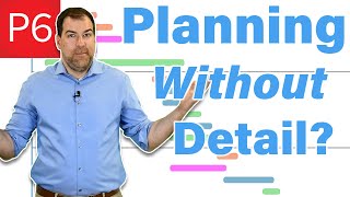 How To Do Rolling Wave Planning in Primavera P6 screenshot 3