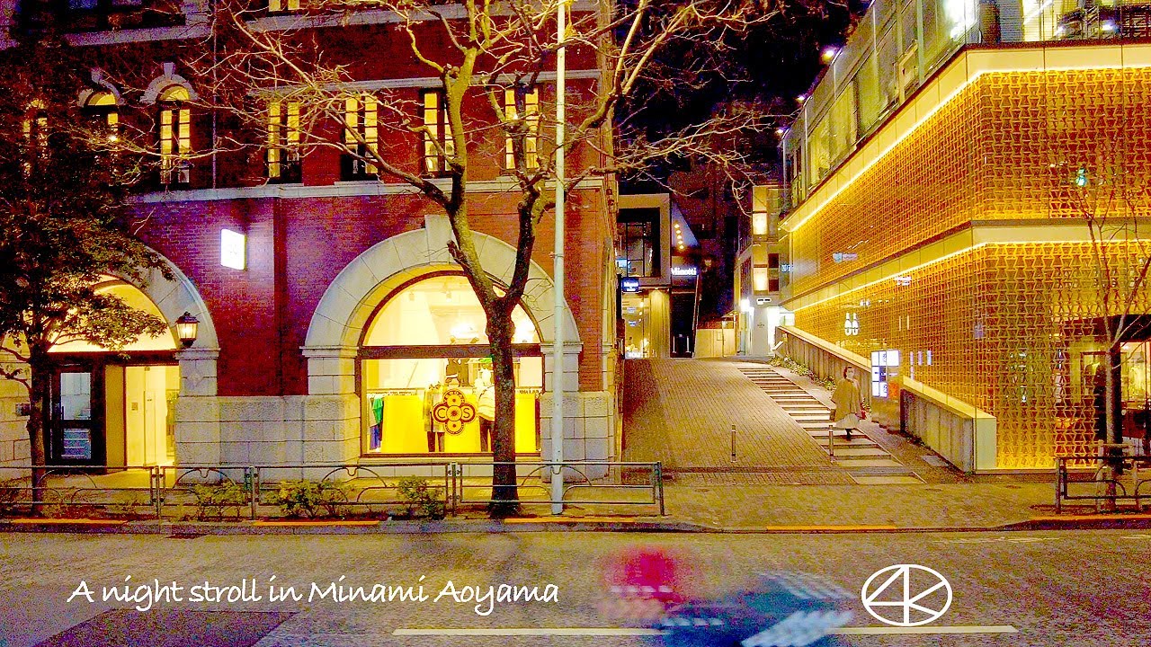 4K 南青山の夜を散策 3丁目と5丁目 2023 港区 東京 Japan - YouTube