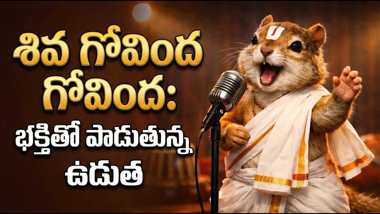 “Siva Govinda Govinda: The Divine Voice of the Squirrel”