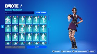 ALL FORTNITE ICON SERIES AND [NEW] TIKTOK EMOTES