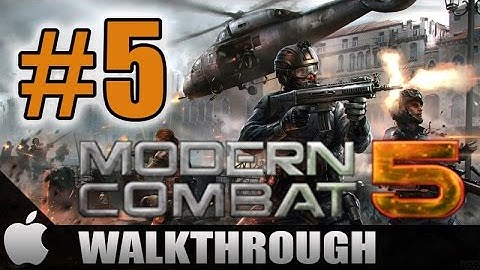MODERN COMBAT 5 BLACKOUT WALKTHROUGH PART 5 FULL HD iOS iPAD 4 AIR MINI iPHONE 5 5S ANDROID WP