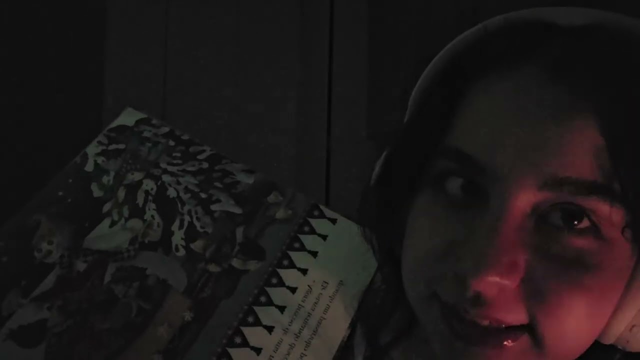 ASMR - Lendo uma história de natal (sussuro e tapping)