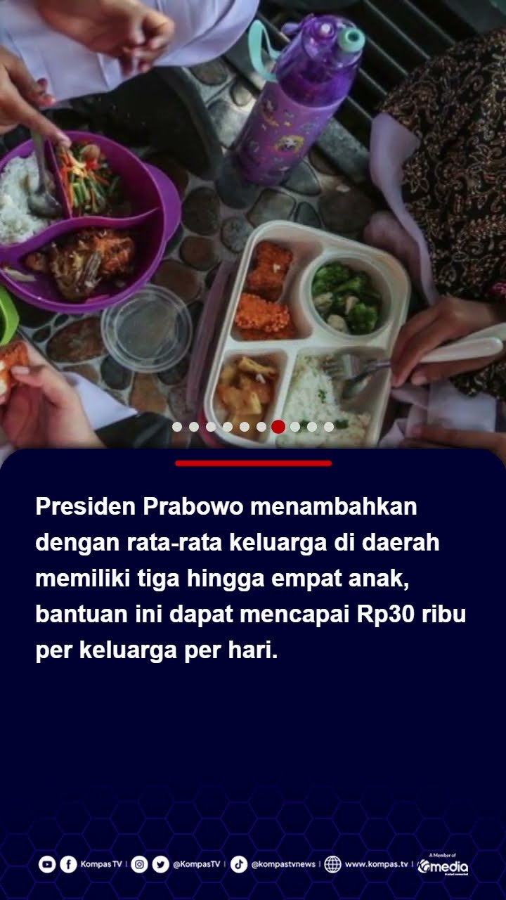 Bukan Rp15 Ribu, Program Makan Bergizi Ditetapkan Rp10 Ribu per Porsi #prabowo #makanbergizi