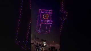 Drone Show Santa Cruz CA Boardwalk 5/16/26 #droneshow #drones #santacruz #santscruzbechboardwalk