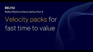 Celebrity Reltio Platform Demo Series - Velocity packs for fast time to value Profile